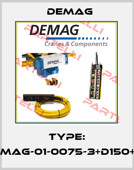 Type: ACS800-DEMAG-01-0075-3+D150+E202+N652 Demag