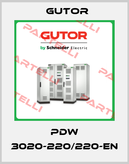 PDW 3020-220/220-EN Gutor
