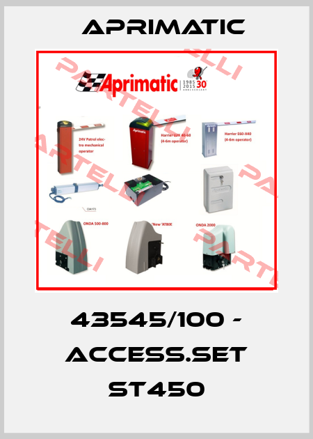 43545/100 - ACCESS.SET ST450 Aprimatic