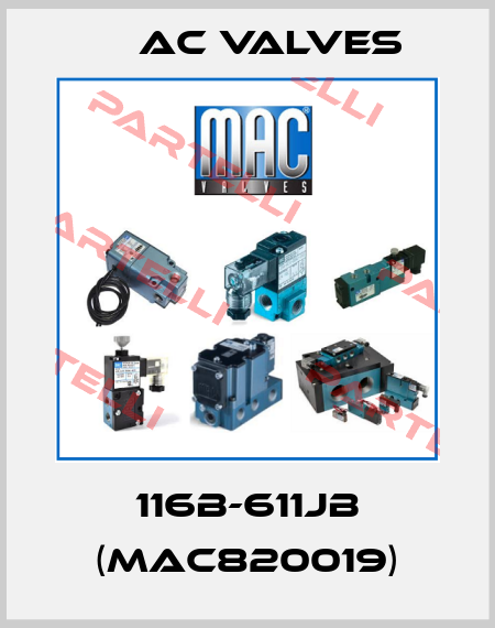 116B-611JB (MAC820019) МAC Valves