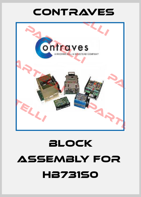 block assembly for  HB731S0 Contraves