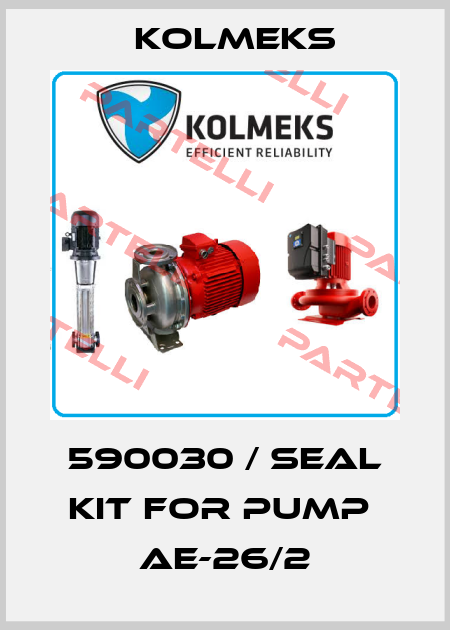 590030 / seal kit for pump  AE-26/2 Kolmeks