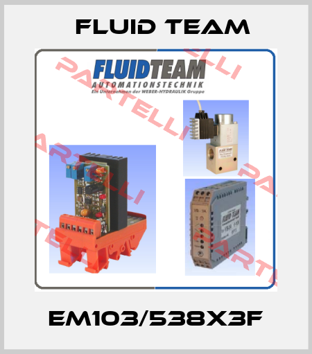 EM103/538X3F Fluid Team
