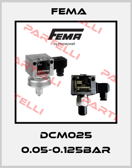 DCM025 0.05-0.125BAR FEMA