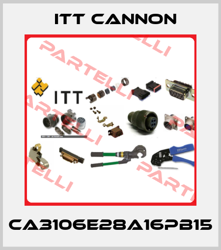 CA3106E28A16PB15 Itt Cannon