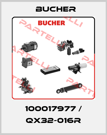 100017977 / QX32-016R Bucher