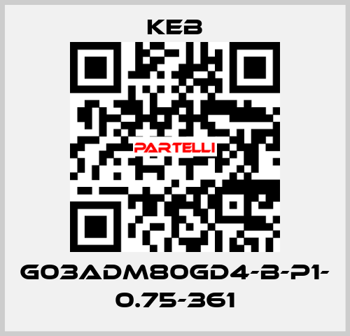G03ADM80GD4-B-P1- 0.75-361 KEB