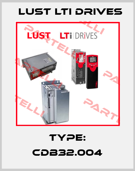Type: CDB32.004 LUST LTI Drives