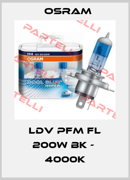   LDV PFM FL 200W BK -  4000K Osram