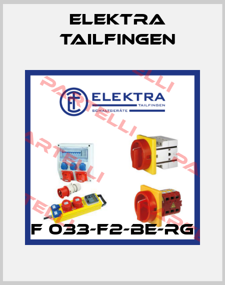 F 033-F2-BE-RG Elektra Tailfingen