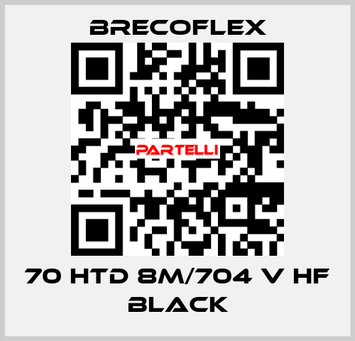 70 HTD 8M/704 V HF Black Brecoflex