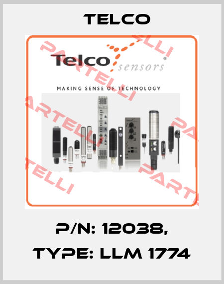 p/n: 12038, Type: LLM 1774 Telco