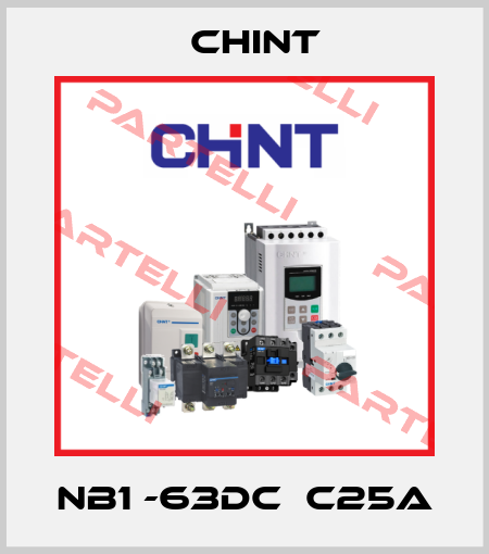 NB1 -63DC  C25A Chint