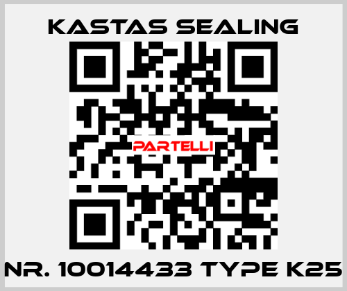 Nr. 10014433 Type K25 Kastas Sealing