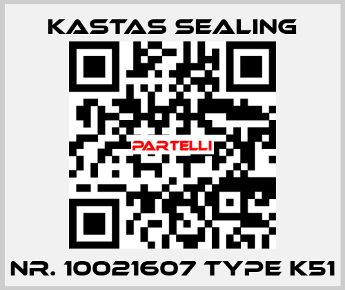 Nr. 10021607 Type K51 Kastas Sealing