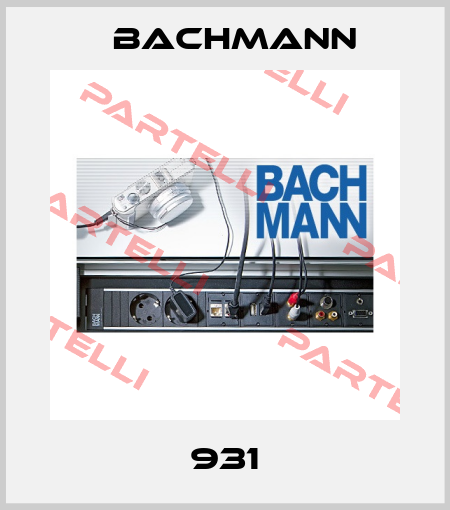 931 Bachmann