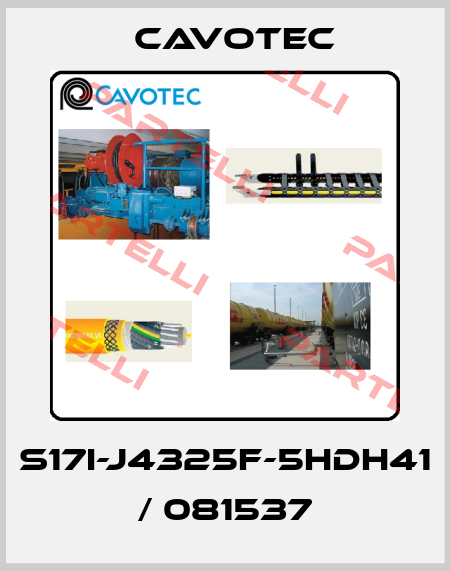 S17I-J4325F-5HDH41 / 081537 Cavotec