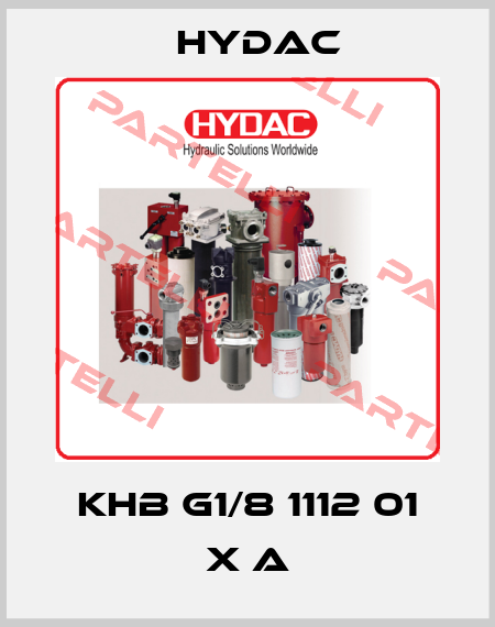 KHB G1/8 1112 01 X A Hydac