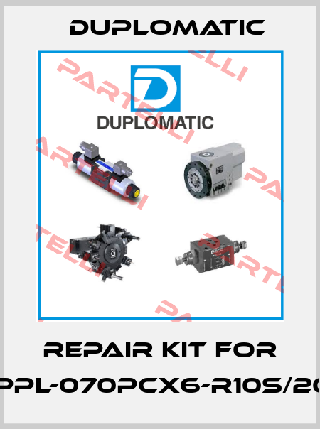 Repair kit for VPPL-070PCX6-R10S/20N Duplomatic