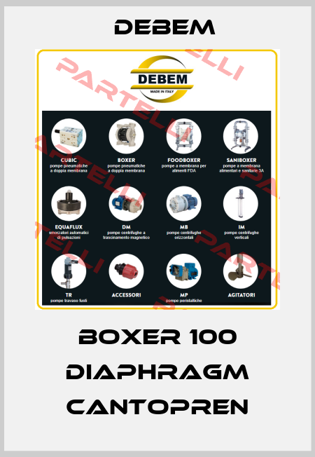 BOXER 100 DIAPHRAGM CANTOPREN Debem