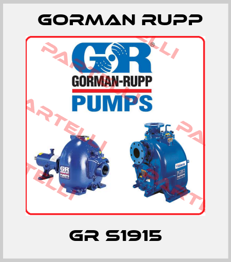 GR S1915 Gorman Rupp