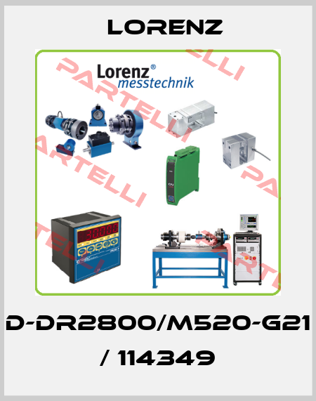 D-DR2800/M520-G21 / 114349 Lorenz