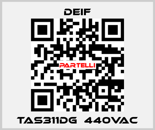 TAS311DG  440VAC Deif