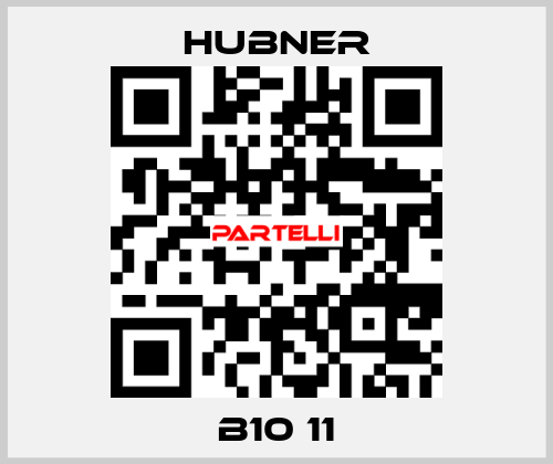  B10 11 HUBNER