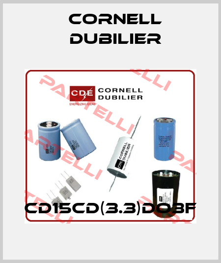 CD15CD(3.3)DO3F Cornell Dubilier