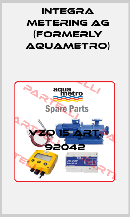 VZO 15 art. 92042 Integra Metering AG (formerly Aquametro)