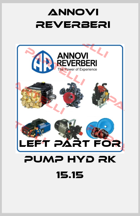 Left part for pump HYD RK 15.15 Annovi Reverberi