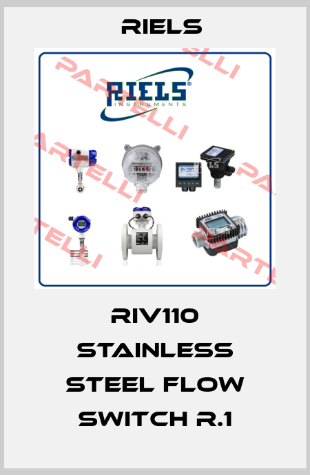 RIV110 STAINLESS STEEL FLOW SWITCH R.1 RIELS