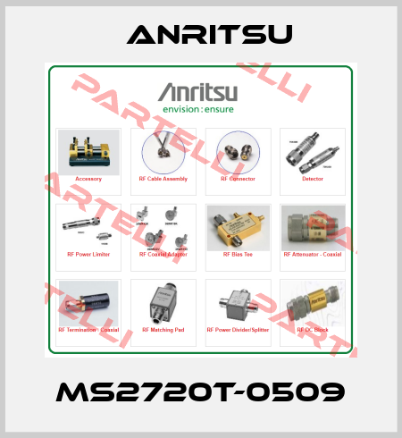 MS2720T-0509 Anritsu