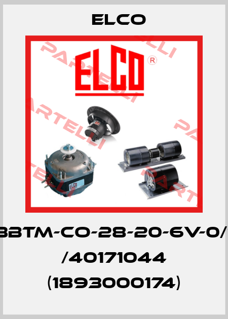 3BTM-CO-28-20-6V-0/1  /40171044 (1893000174) Elco