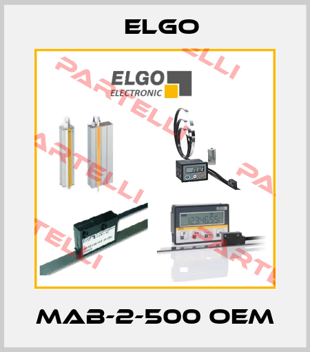 MAB-2-500 OEM Elgo
