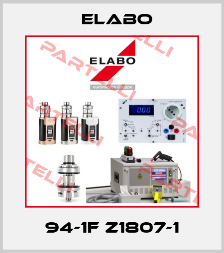 94-1F Z1807-1 Elabo
