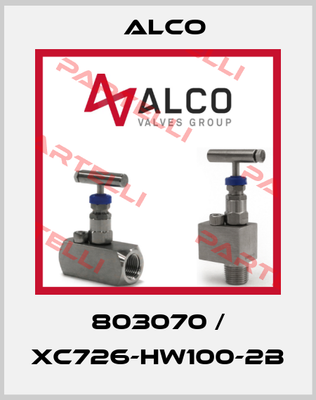 803070 / XC726-HW100-2B Alco
