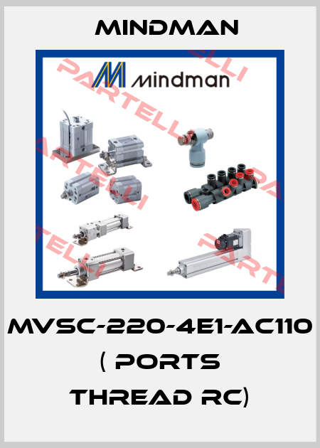 MVSC-220-4E1-AC110  ( ports thread Rc) Mindman