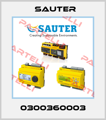 0300360003 Sauter