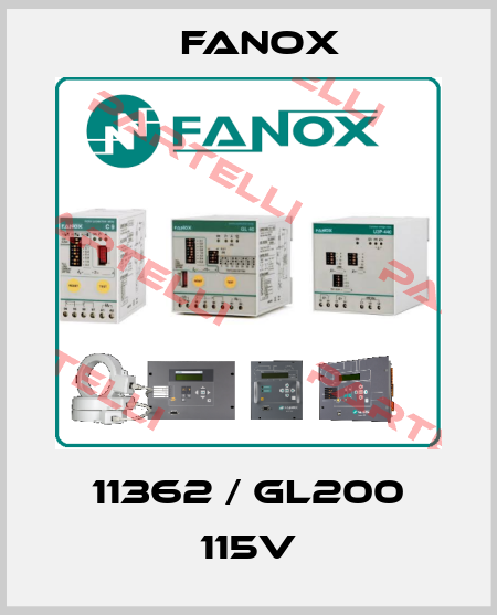 11362 / GL200 115V Fanox