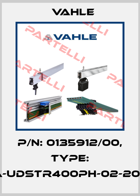 P/n: 0135912/00, Type: SA-UDSTR400PH-02-2000 Vahle