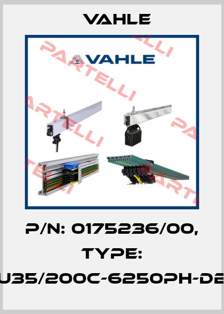 P/n: 0175236/00, Type: U35/200C-6250PH-DB Vahle