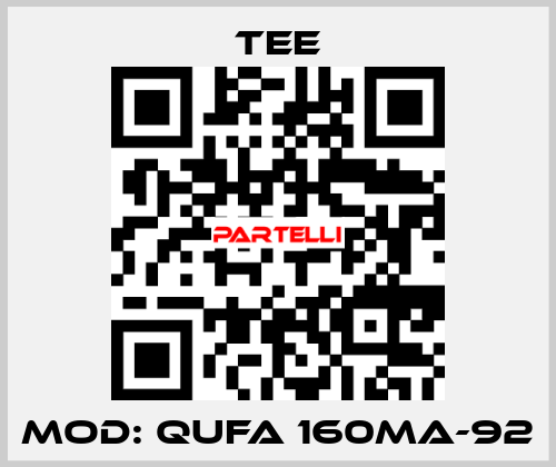 Mod: QUFA 160MA-92 TEE