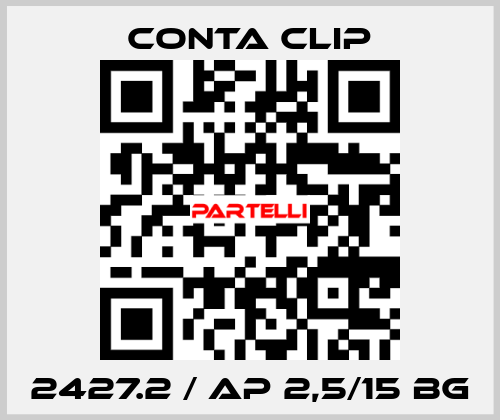 2427.2 / AP 2,5/15 BG Conta Clip