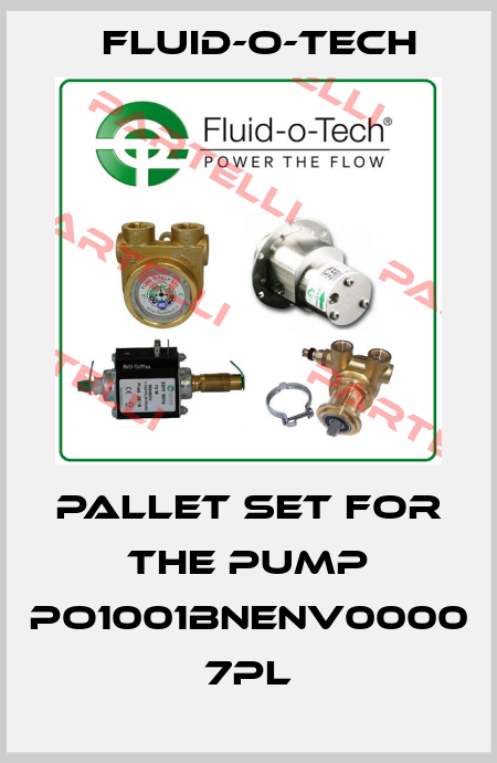 pallet set for the pump PO1001BNENV0000 7PL Fluid-O-Tech