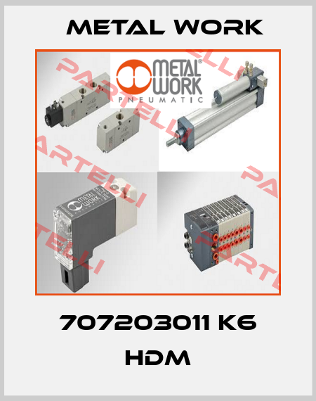 707203011 K6 HDM Metal Work