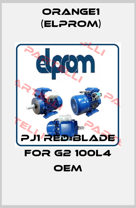 PJ1 red blade for G2 100L4 OEM ORANGE1 (Elprom)