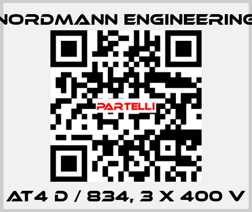 AT4 D / 834, 3 x 400 V NORDMANN ENGINEERING