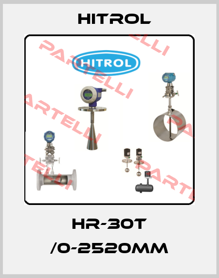 HR-30T /0-2520mm Hitrol