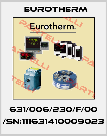 631/006/230/F/00 /SN:111631410009023 Eurotherm